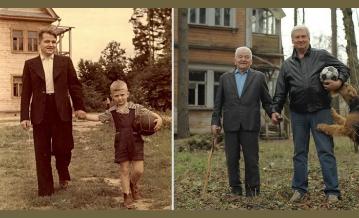 Tata si fiul 1949 si 2009